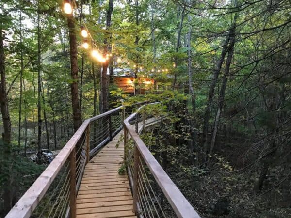 Ash Hill Treehouse in the Adirondacks of New York