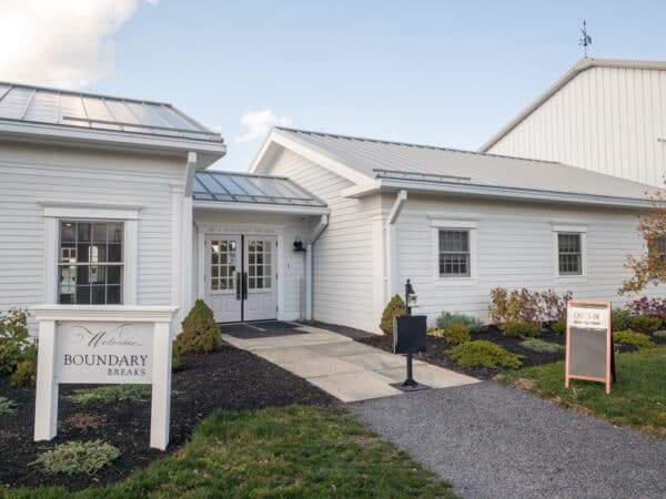 Tasting room at Boundary Breaks in the Finger Lakes of New York