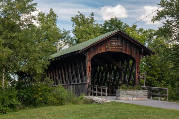 Fox Creek Covered Bridge in Schoharie New York