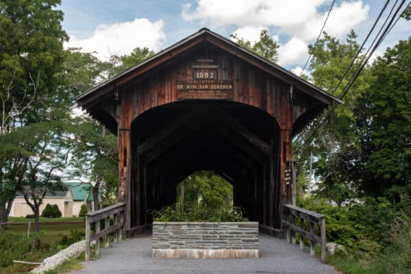 Fox Creek Covered Bridge in Schoharie NY