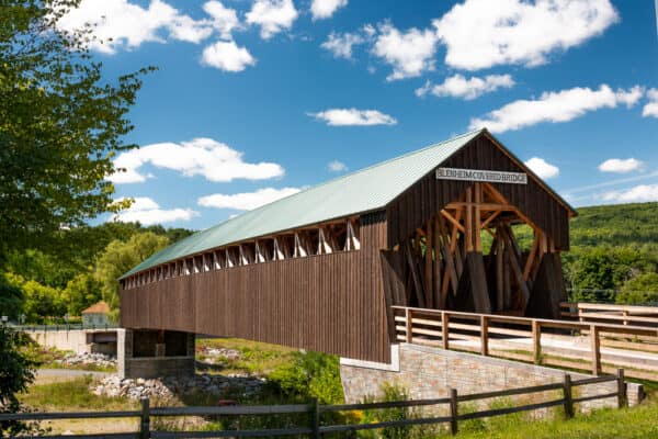 Blenheim Covered Bridge in Schoharie County, New York