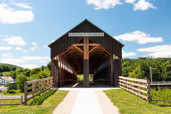 Blenheim Covered Bridge in Schoharie County, NY