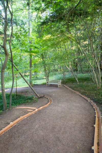 Trail at Root Glen in Clinton New York