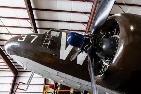 Whiskey 7 at the National Warplane Museum in the Finger Lakes