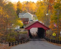How to Get to Newfield Covered Bridge Near Ithaca, New York
