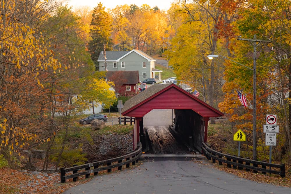 Newfield Covered Bridge near Ithaca New York