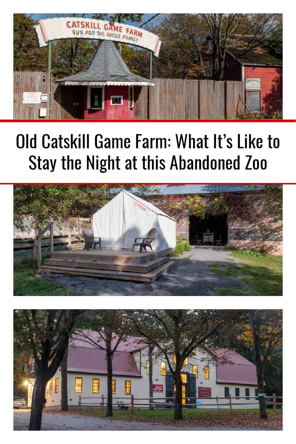 Old Catskill Game Farm What It's Like to Explore and Stay the Night at