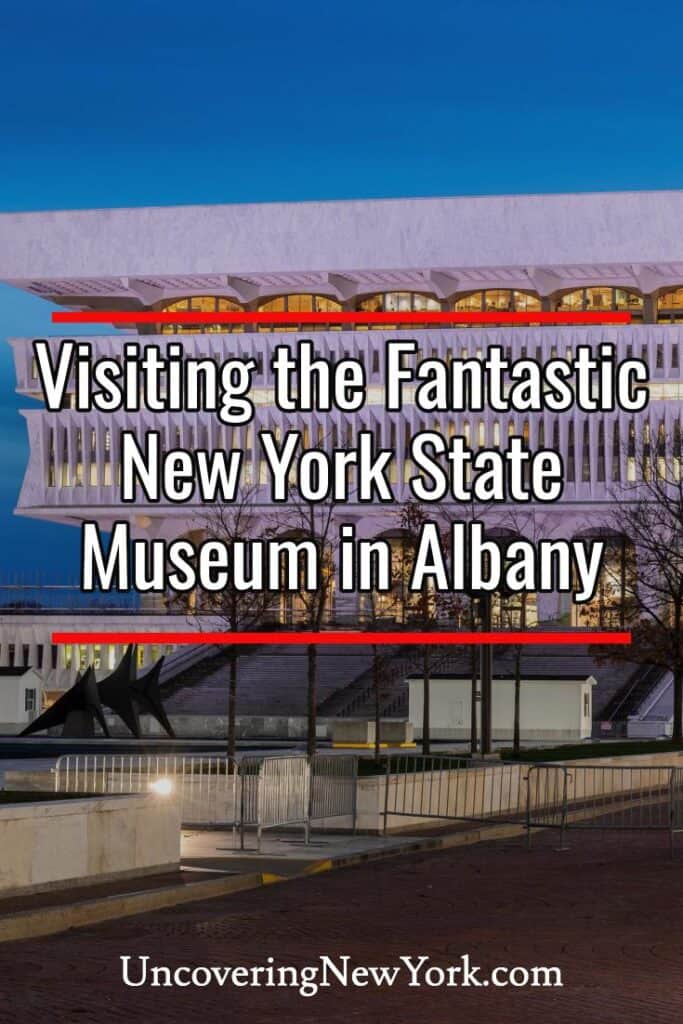 Exterior of the New York State Museum in Albany