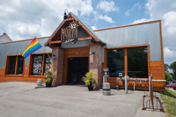 Exterior of 42 North Brewing in Erie County NY