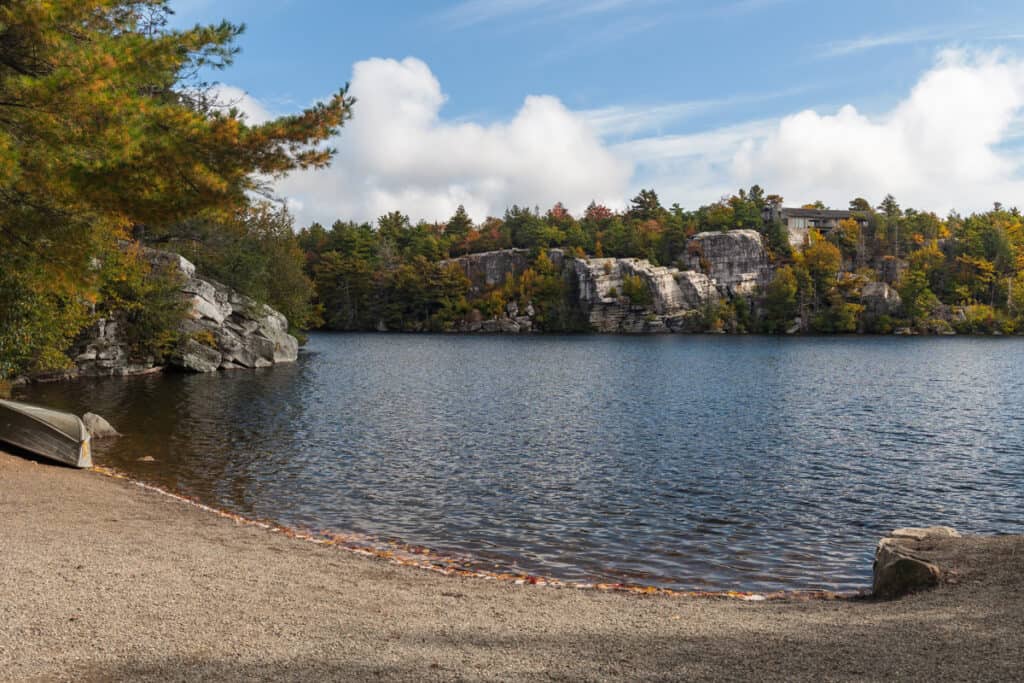 Hiking the Lake Minnewaska Trail at Minnewaska State Park Preserve Uncovering New York