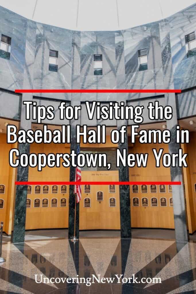 Baseball Hall of Fame in Cooperstown New York
