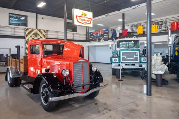 Historic Brockway Trucks at the CNY Living History Center in Cortland New York