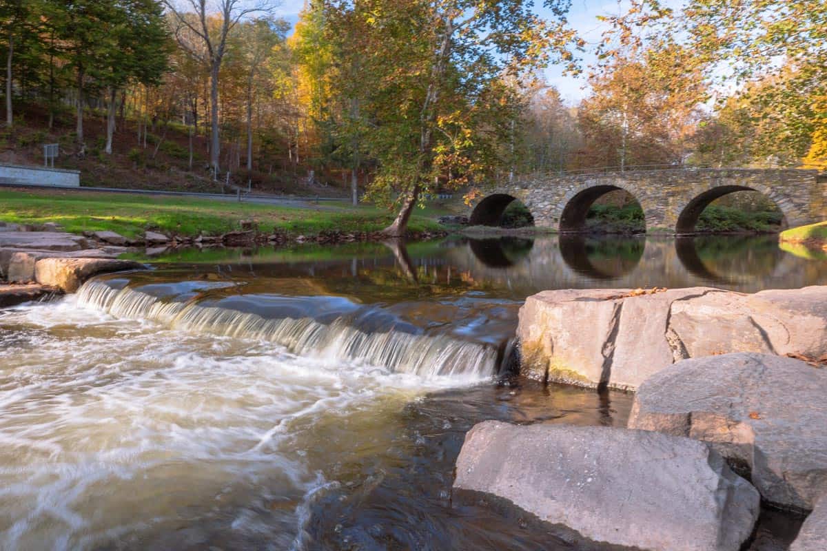 Exploring Stone Arch Bridge Historical Park in the Catskills