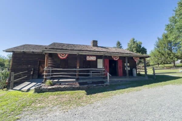 Exterior of the Fort Delaware Museum in Sullivan County NY