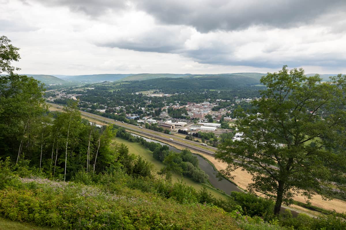 Visiting the Fantastic Overlook in Mossy Bank Park in Bath, NY
