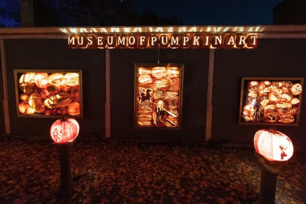 Museum of Pumpkin Art at the Pumpkin Blaze in the Hudson Valley of New York