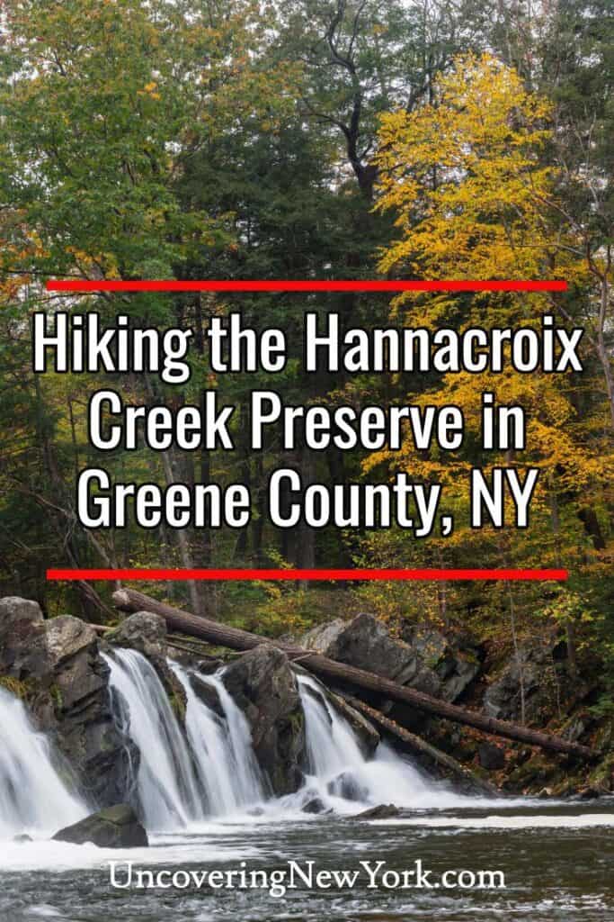 Hiking the Hannacroix Creek Preserve in New York