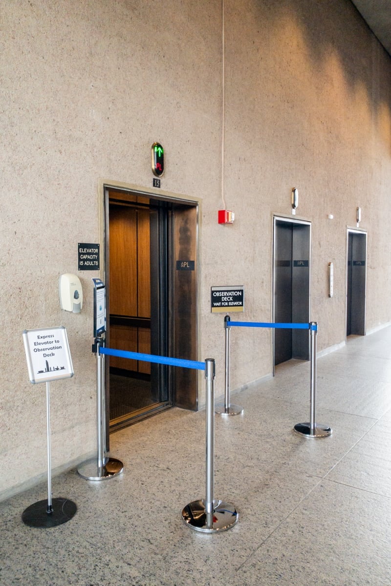 Overlooking Albany from the Free Corning Tower Observation Deck