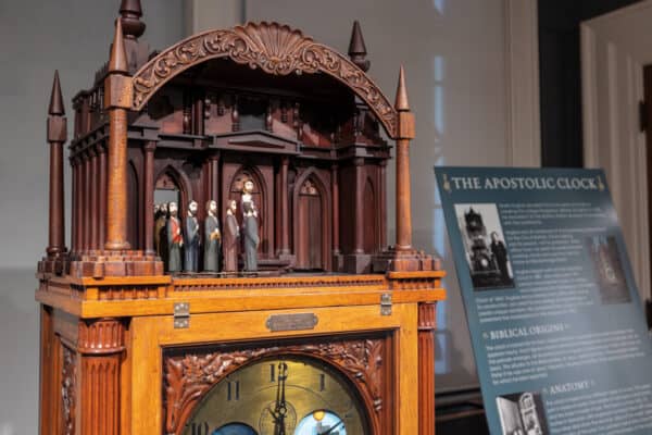 Apostolic Clock in the Buffalo History Museum in Buffalo New York