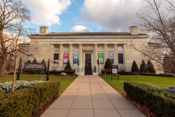 Exterior of the Buffalo History Museum in New York