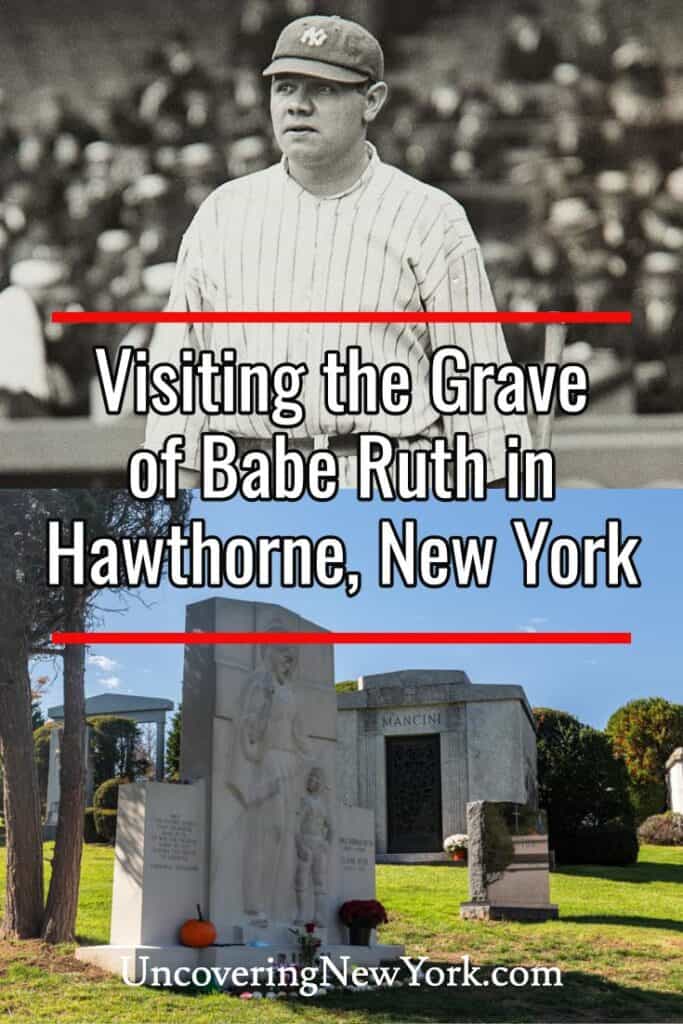Babe Ruth's Grave in Westchester County New York