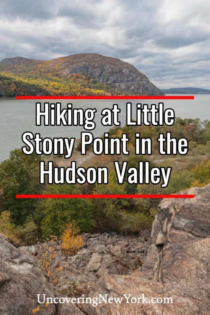 Hiking at Little Stony Point in the Hudson Valley of New York