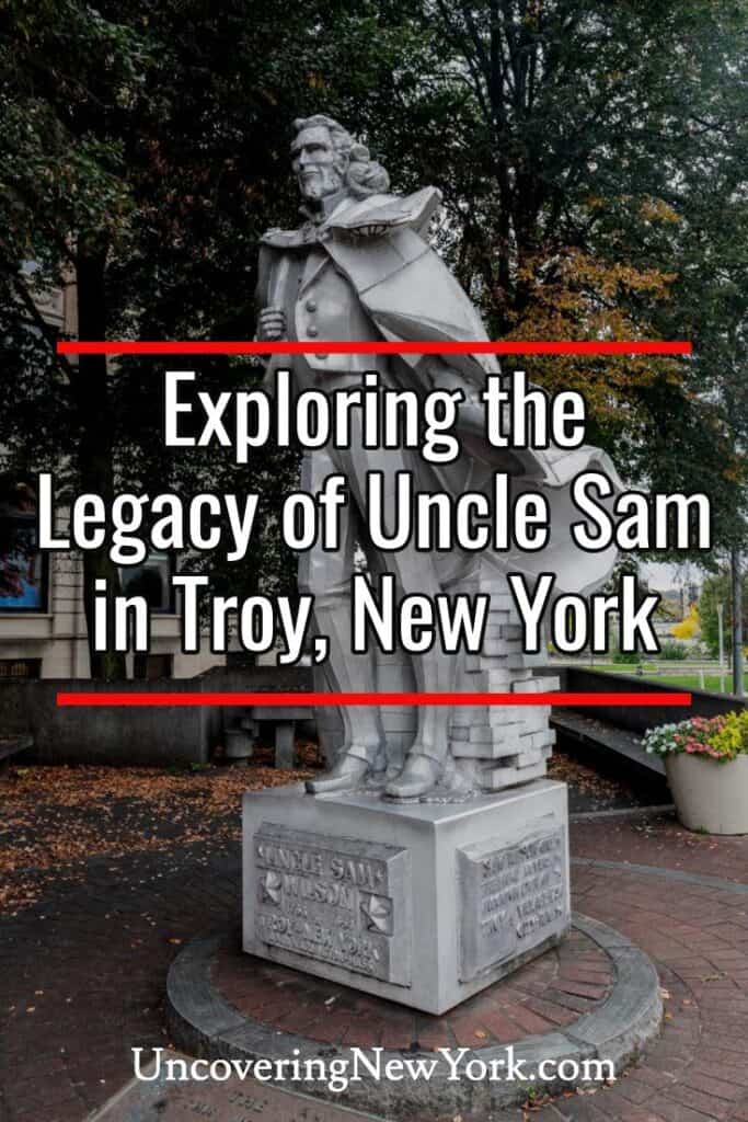 Statue of Uncle Sam in Troy New York
