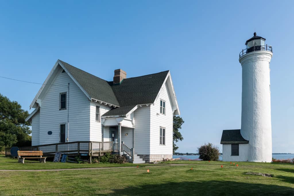 Tibbetts Point Lighthouse near Cape Vincent, New York