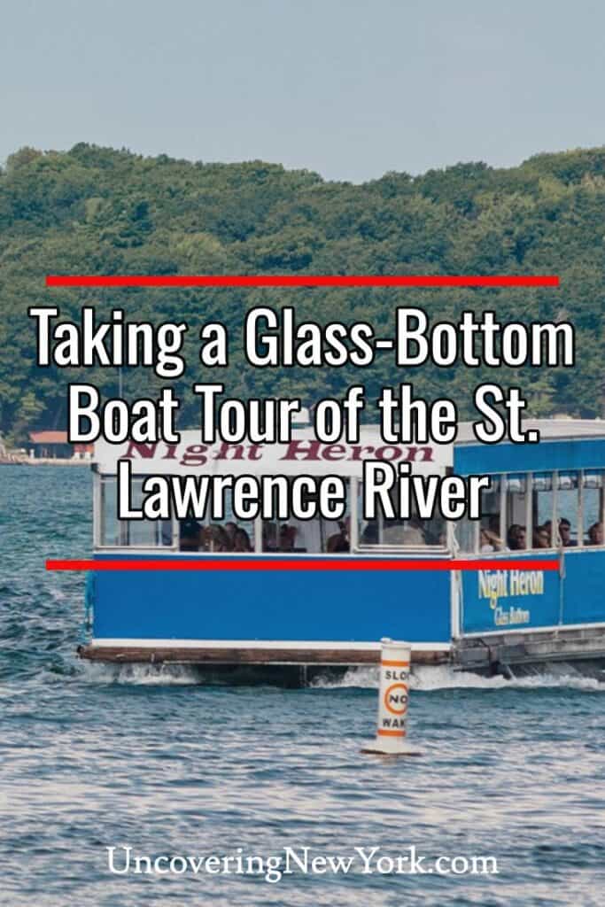 Glass-Bottom Boat Tour with Clayton Island Tours in New York