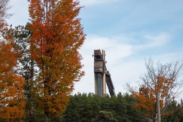 Olympic ski jump complex
