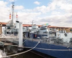 Touring the USS Slater in Albany, New York