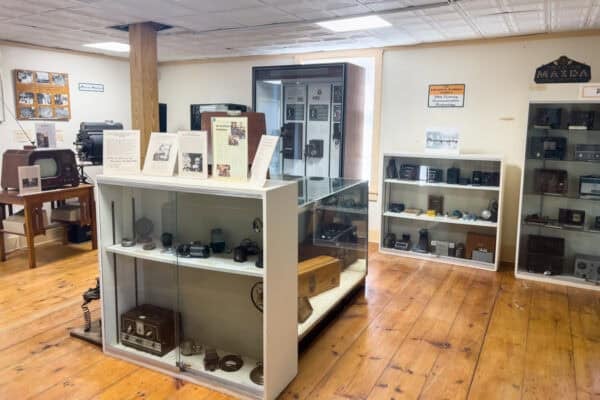 20th-century electronics on display at the Old Stone Fort Museum in Central New York